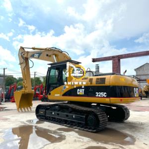 Excavatrice d'occasion Cat325C du Japon à bas prix, machine de terrassement de 25 tonnes, excavatrice d'occasion Cat 325C à vendre, jaune - Product Image 6