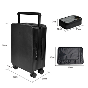 Professional Rolling <b>Makeup</b> <b>Case</b> Large <b>Makeup</b> Trolley with 4 Make up Pouch Brush Holder Adjustable Dividers Cosmetic Travel Cart - Product Image 6