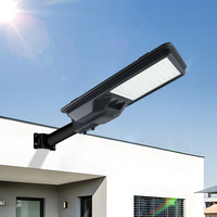 Lampe solaire extérieure KCD, industrielle, en ABS, étanche IP65, haute puissance, haute luminosité, 100w 120w 150w 500w, lampadaire solaire LED