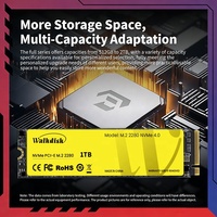 قرص صلب داخلي Walkdisk PCIe 4.0 SSD M.2 NVMe لجهاز PS5 بسعة 2 تيرابايت