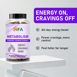 Cápsulas para el Metabolismo OEM ODM con Cromo, Berberina y Guaraná, Aumentan la Energía, Controlan los Antojos, Activan el Metabolismo - Product Image 4
