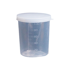 โอเคย์เม แก้วตวงพลาสติก 30 มล. 50 มล. 100 มล. พร้อมฝาปิด มีขีดบอกปริมาตร สำหรับใช้ในห้องปฏิบัติการ - Product Image 4