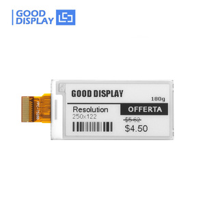 Pantalla Industrial de Tinta Electrónica de 2.13 Pulgadas de Ancho, GDEM0213B74WT 250x122, Compatible con -25°C ℃ ~50 ℃   Panel de Papel Electrónico para Entornos Extremos - Product Image 1
