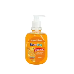 Hot Selling Liquid Antibacterials Orange Hand Cleaning Soap Factory 500 ML For Daily Use