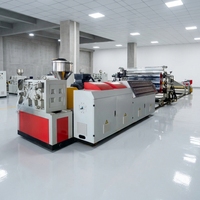 Estrusore Monovite SJ90 per Linea di Produzione di Lastre in Plastica PP, PS, PE, per Lastre Larghe 700mm, 800mm