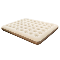 Matelas pneumatique gonflable moderne pliable portable avec batterie intégrée, longueur 1,8 m, pour camping en plein air, chambre à coucher/salon