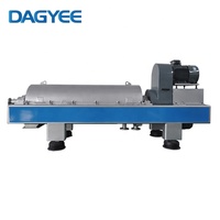 Centrífuga Decantadora Horizontal de Control Automático para Deshidratación de Lodos, Equipo para Plantas de Tratamiento de Aguas Residuales