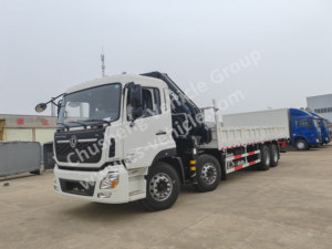 Camión Grúa Dongfeng 8x4, Camión Grúa con Pluma Articulada de 21T, Camiones Grúa para Perú - Product Image 2