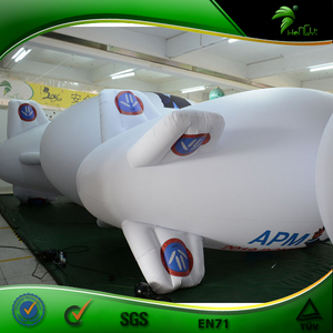 Inflatable RC <strong>Zeppelin</strong> Model Airship Outdoor Advertising Blimp <strong>Helium</strong> LED Lighting Balloon - Product Image 5
