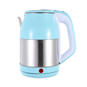 Hervidor Eléctrico Portátil de Doble Pared de Acero Inoxidable de 2L, con Diseño Inalámbrico de Ebullición Rápida, 220V, para Uso en el Hogar y Hoteles, para Té - Product Image 2