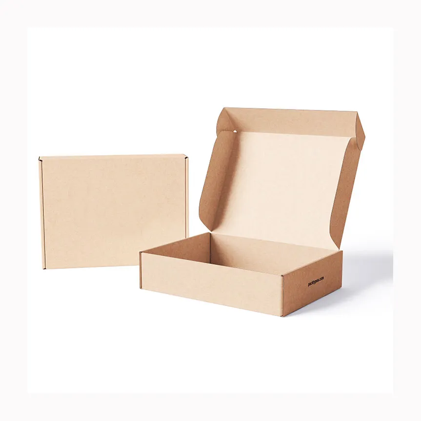 2024 Заводская дешевая упаковка с принтом на заказ, купить складную гофрированную почтовую коробку