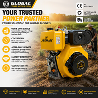 Moteur diesel monocylindre 4 temps 12HP/15HP/20HP à démarrage électrique, norme Euro 4, pour générateur, fabriqué en Chine