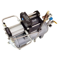 Sistem Pompa Peningkat Tekanan Udara USUN Model: AB05T-20L 20-40 Bar dengan Tangki 20 Liter dan Pengatur Tekanan