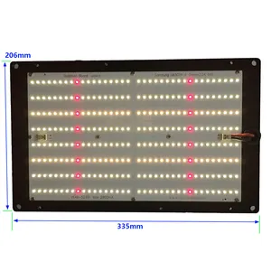 Lampu tanaman dalam ruangan Samsung LM301H, 120 K lampu tumbuh hidroponik papan QB288 3500 Watt