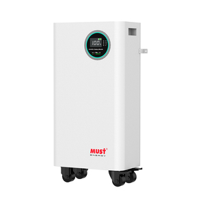 Système d'énergie solaire domestique Must LP1600 48V 51.2V 100-320Ah avec panneaux solaires au lithium, batteries rechargeables - Product Image 1