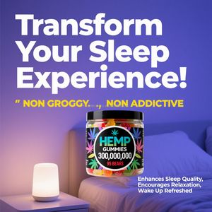 Gomas de Cânhamo Veganas de Marca Própria para Dormir e Relaxar, Goma Calmante de Alta Potência 30000mg - Product Image 3