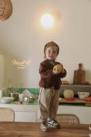 Cardigan décontracté à bouton unique et ourlet incurvé pour tout-petits, veste douce et ample pour bébés garçons et filles, idéal pour le printemps, l'automne et les séances photo quotidiennes