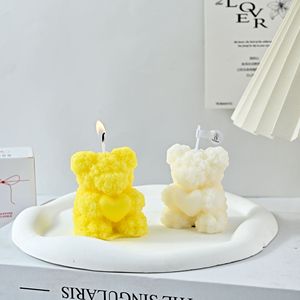 Wholesale Luxury Non-Toxic 3D Cute Bear Long-Lasting Aromatherapy Soy Wax <strong>Candles</strong> - Product Image 2