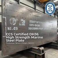 Plaque d'acier marine AH36 approuvée ABS |   Plaque de construction navale haute résistance ASTM A131 DH36, tôle d'acier A36 |   Épaisseur de 6 mm à 100 mm
