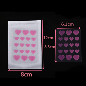 Patchs hydrocolloïdes <span class=keywords><strong>pour</strong></span> l'acné, traitement personnalisé de l'acné, étiquette privée, cœur rose - Product Image 2