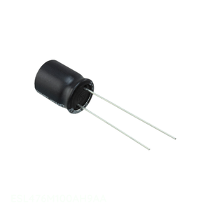 ตัวเก็บประจุแบบ Through Hole รุ่น ESL476M100AH9AA ยี่ห้อ CAP ALUM ความจุ 47UF 20% 100V แบบ Radial TH 47 uF - Product Image 1