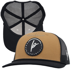 Casquettes de camionneur Richardson 112 en maille avec logo personnalisé OEM/ODM 2026, broderie 6 panneaux et patch en caoutchouc PVC - Product Image 1