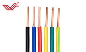 สายแกนเดี่ยว <span class=keywords><strong>THW</strong></span> H07V-U BV <span class=keywords><strong>1.5</strong></span>-25mm ² ทองแดงพีวีซีได้รับการรับรองมาตรฐาน IEC สารหน่วงไฟกันความชื้นสำหรับสายไฟในร่ม - Product Image 2