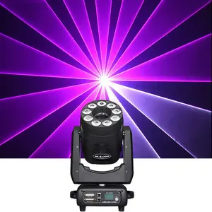 SP New product Rgbw Moving Head Lights 9*10w 4in1 Dj Club Led 9 Bee Eyes Dmx Disco Laser 9pcs Moving Head laser Light