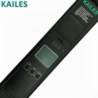 KAILES (KLS) Série K33 Monophasé 32A 200-240VAC PDU de Mesure CA avec 30 Prises Interchangeables à Chaud pour Armoire Industrielle