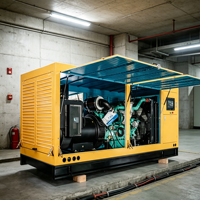 Groupe électrogène diesel commercial refroidi par eau, groupe électrogène de secours d'urgence 440V 254V 60Hz pour les hôpitaux en Colombie