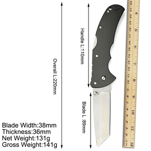 Boutique de alta calidad Camping caza supervivencia cuchillo de bolsillo táctico S35vn acero senderismo pesca plegable cuchillo portátil con Clip - Product Image 6