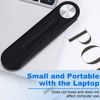 Support d'Ordinateur Portable Latéral Réglable et Pliable, Aimant d'Ordinateur, Support d'Extension pour Téléphone, Pince de Fixation, Logo Personnalisé