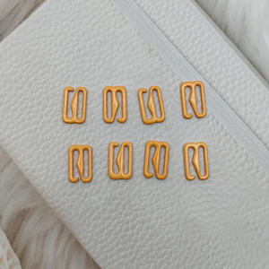 Boucle de soutien-gorge sport en métal de qualité écologique, avec revêtement en nylon, modèle de boucle et curseur de réglage pour soutien-gorge - Product Image 1