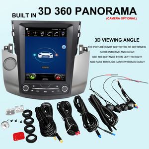 Lecteur multimédia vidéo 2 Din pour voiture GPS pour Toyota RAV4 Rav 4 2009 2007 - 2011 Écran vertical 10,4 pouces Tesla Android 13 Radio stéréo - Product Image 6