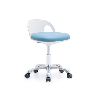 Set Kursi Dokter Kantor Rumah Sakit Bergerak dengan Roda, Kursi Perawat Medis yang Dapat Disesuaikan Tingginya - Product Image 6