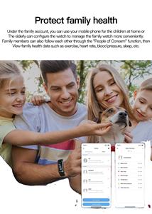 Reloj Inteligente Rohs Fitness Tracker, Pulsera Inteligente con Pantalla Táctil, Frecuencia Cardíaca, Deportes, Relojes Inteligentes, Banda Inteligente - Product Image 4