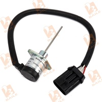 Pièces de moteur diesel solénoïde d'arrêt de carburant 12V 1503ES-12A5SUC9SCC28 solénoïde d'arrêt pour Kubota V2203