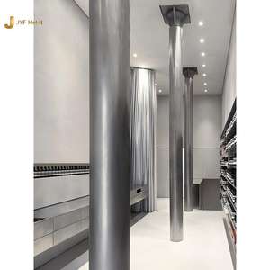 Couverture de colonne en acier inoxydable moderne et durable EX330 pour la décoration murale intérieure des hôtels, des appartements et des villas - Product Image 5