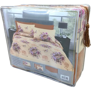 Prix d'usine, ensemble de draps de lit <span class=keywords><strong>6</strong></span> pièces, taille king, style américain, ensembles de literie en microfibre avec drap-housse <span class=keywords><strong>à</strong></span> poche profonde et 4 taies d'oreiller - Product Image 6