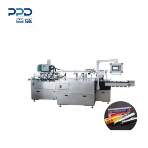 China Lieferant Voll Automatische Aluminium Folie Rolle Haftenden Film Rolle Kartonierer Rewinder Maschine