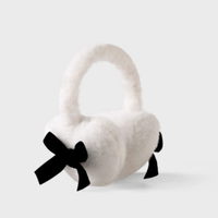 Couvre-oreilles en peluche douce pour femmes en hiver, offrant chaleur et protection contre le vent, adaptés au ski et au cyclisme, bonnet de protection pour les oreilles