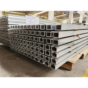 Usine Bifolds V Slot Panneau mural rideau en verre Revêtement de fenêtre T5 T6 <span class=keywords><strong>Profil</strong></span> mural en aluminium <span class=keywords><strong>pour</strong></span> cloison - Product Image 5