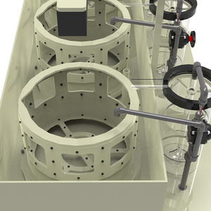 Incubadora de <span class=keywords><strong>huevos</strong></span> de pescado de plástico ZHIAHUA PP, equipo de acuicultura con ciclo de agua para camarones y piscicultura - Product Image 6