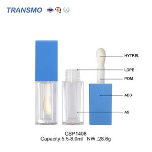 Tube de brillant à lèvres de 5,5 ml avec logo personnalisé, tube de brillant à lèvres bleu, brillant à lèvres personnalisé, tubes de brillant à lèvres en gros - Product Image 3