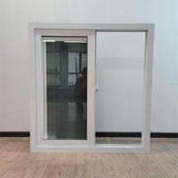 Usine directement fournir des fenêtres coulissantes Triple vitrage ouragan Impact Pvc profil Upvc cadre fenêtre