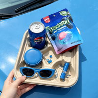 Permen Buah Unik Amos Peelerz Rasa Blue Raspberry Halal, Permen Gummy Bentuk Buah yang Dapat Dikupas