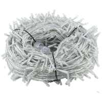 Premium 10m Solar Star LED-slingers IP44 Waterdicht Warm Wit Koperdraad Feestverlichting voor Tuin Valentijn Bruiloft Decoratie