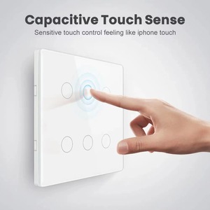 Interruptor Inteligente WiFi de 6 Vías con Control Táctil, Control por Voz con Alexa y Google Assistant, Enchufe Brasileño, Panel de Vidrio Templado - Product Image 4
