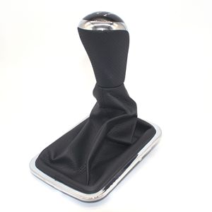 Geely Car Gear <b>Knob</b> 5-Speed Leather <b>Shift</b> <b>Knob</b> Cover Ergonomic Design For Manual Transmission - Product Image 3