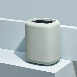 HeDou Open Top Trash Can 8L Cylindrical Indoor Waste <b>Bin</b> For Home Office Kitchen Bathroom Nordic Style - Product Image 1
